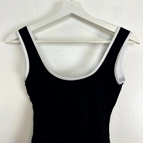 VITAMIN A Reese Reversible One-Piece Swimsuit in Black/White Size X-Small - Picture 5 of 13